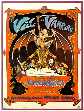 Dracula Horror Jean Rollin 1970' French La Vampire Nue Gothic Film Movie 