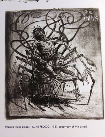 The Thing Artbook–More than 350 artists intrepret John Carpenter's The Thing for the film's 35th anniversary – borg