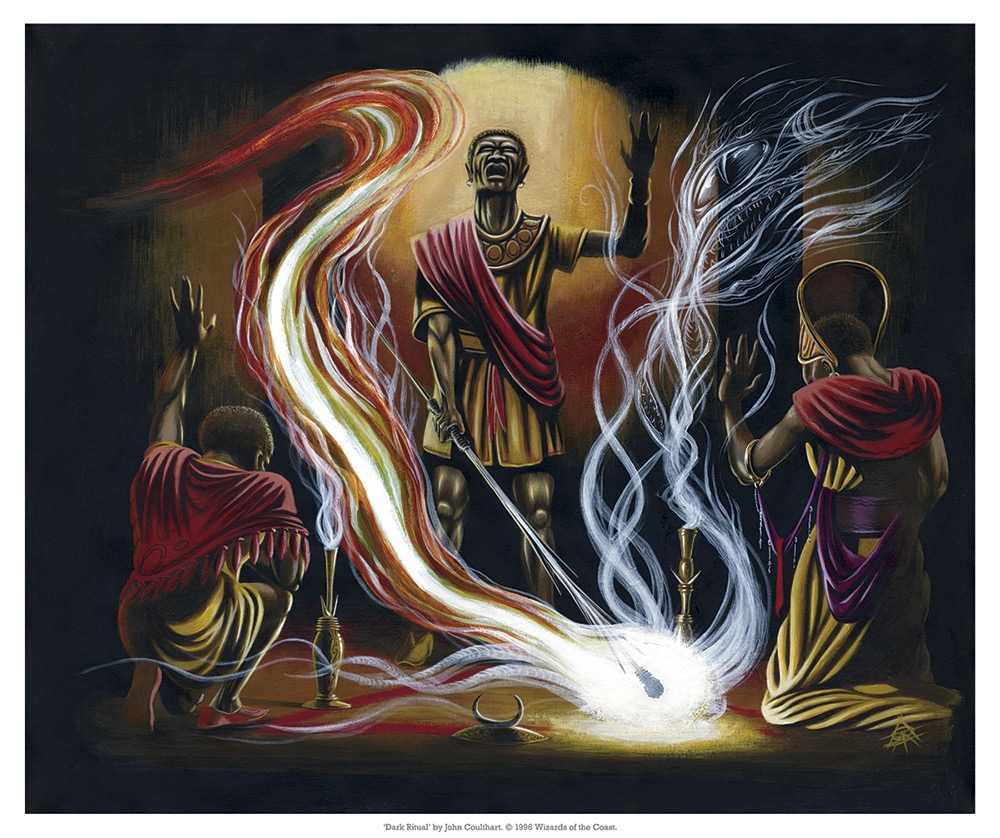 M:TG — Dark Ritual print