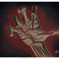 M:TG — Hand Of Death print