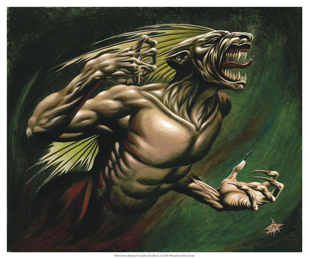 M:TG — Howl From Beyond print
