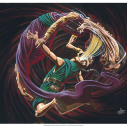 M:TG — Spinning Darkness print
